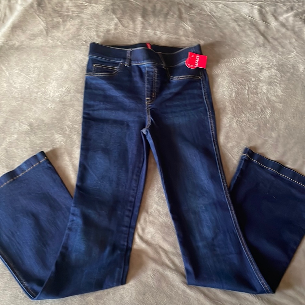 Spanx flare jeans, size small. NWT